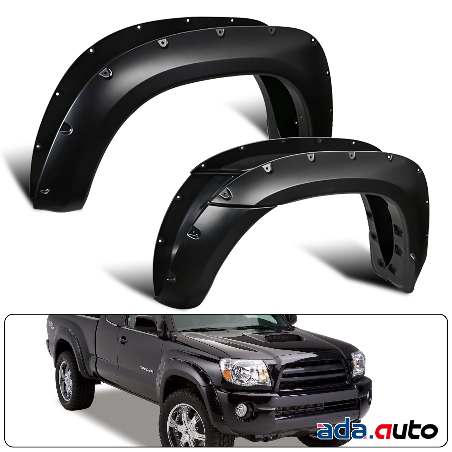 labwork Fender Flares Set for 20052011 Toyota 60.3 Fleetside